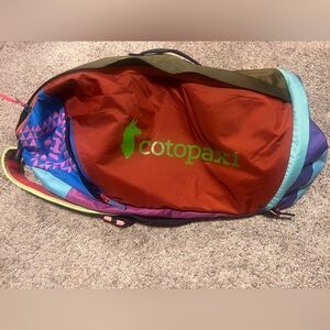 Cotopaxi Colorful Travel slingback Duffel